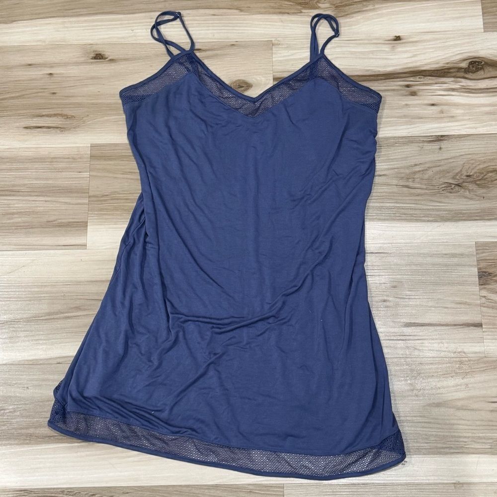 Victoria’s Secret Blue Slip Dress Nightgown Women's Large